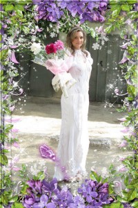 Вязаное платье от Александры Захаровой дочке на выпускной